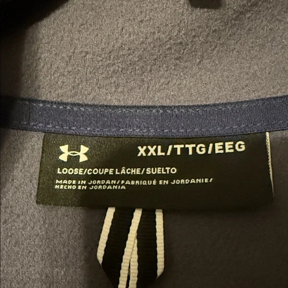 Under Armour Men's Specialist Vest Fleece Full Zip Loose Fit 1356291 Size XXL - Picture 3 of 5